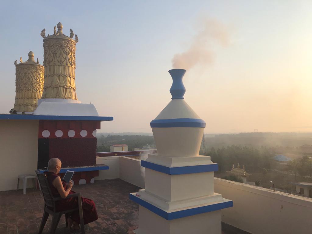 Geshe Tashi Tsering Padmasambhava Incense offering 2020-04-03 (1)