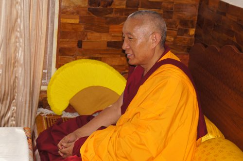 Geshe-la's Enthronement